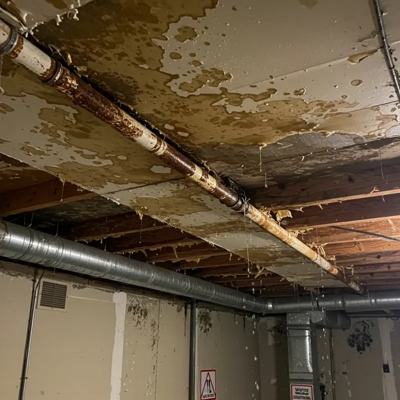 Ceiling Water Damage Repair in Union, ME